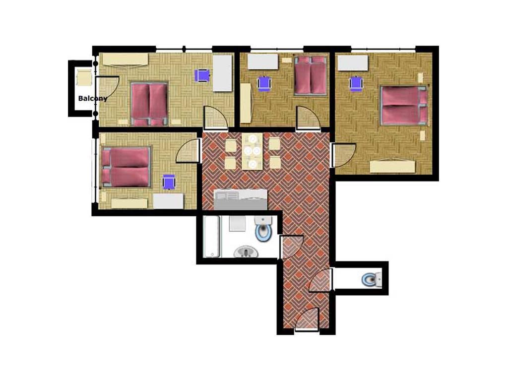 Apartments Vorsilska Praga Habitación foto
